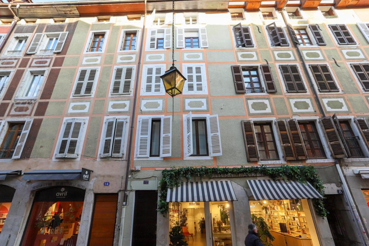 Petit-Coeur Charmant En Centre Ville Apartment อานซี ภายนอก รูปภาพ